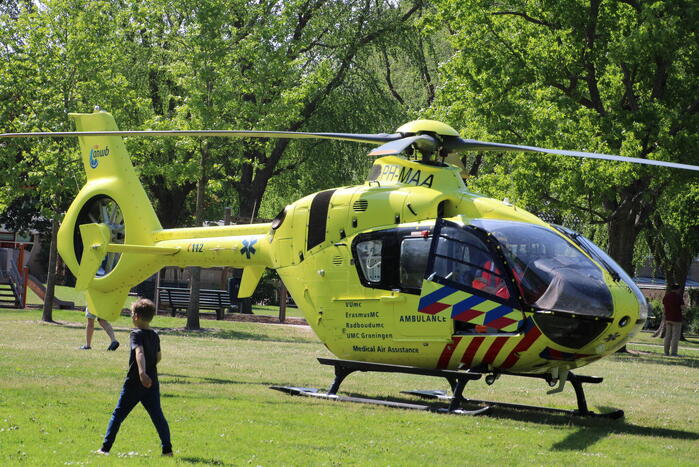 Traumahelikopter ingezet voor ernstig ongeval