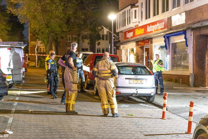 Aanslag met zwaar vuurwerk bij kapperszaak