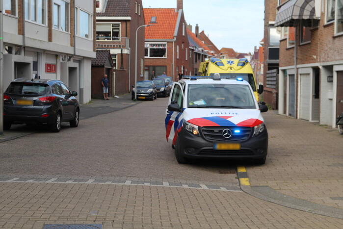 Traumahelikopter landt voor Andreaskerk