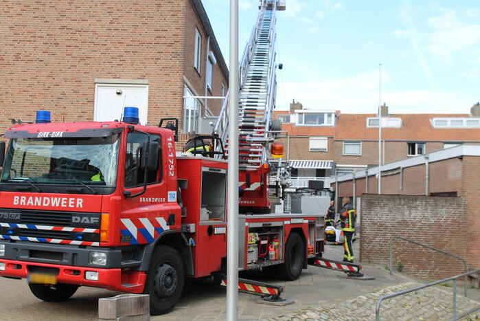 Traumahelikopter landt voor Andreaskerk