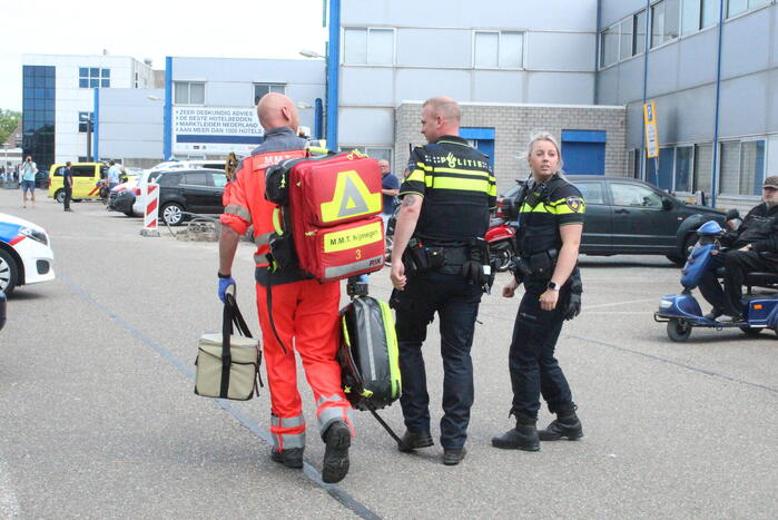 Gewonde bij steekpartij in bedrijfspand