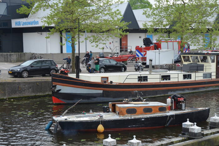 Grote inzet voor afgelegen bootje