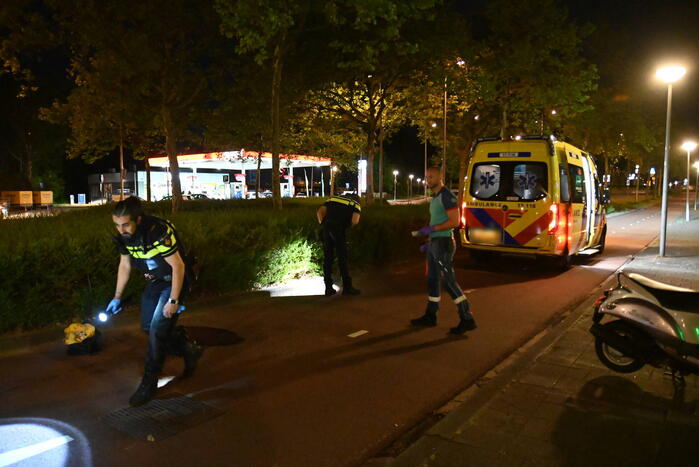 Politie zoekt naar tanden na ongeval