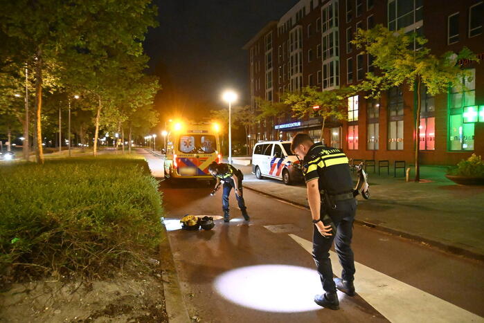 Politie zoekt naar tanden na ongeval