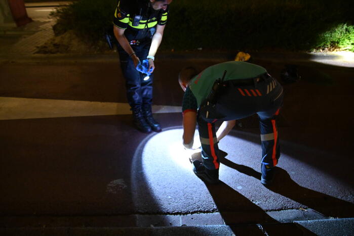 Politie zoekt naar tanden na ongeval