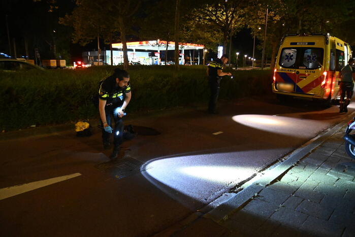 Politie zoekt naar tanden na ongeval
