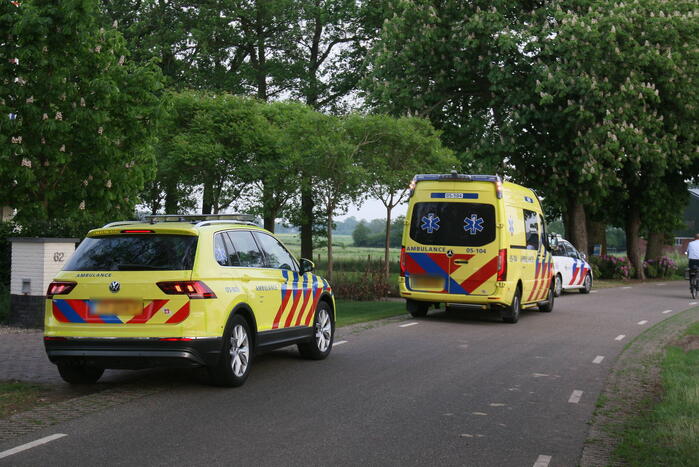 Kind valt van trap traumahelikopter opgeroepen