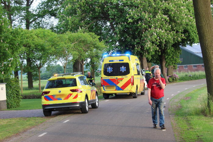 Kind valt van trap traumahelikopter opgeroepen