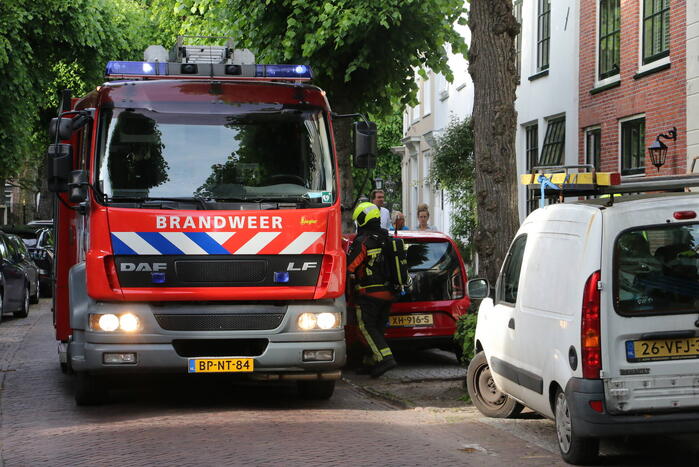 Brand in bedrijfspand van een mondhygiëniste