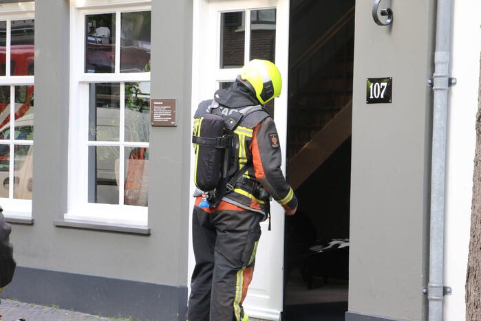 Brand in bedrijfspand van een mondhygiëniste
