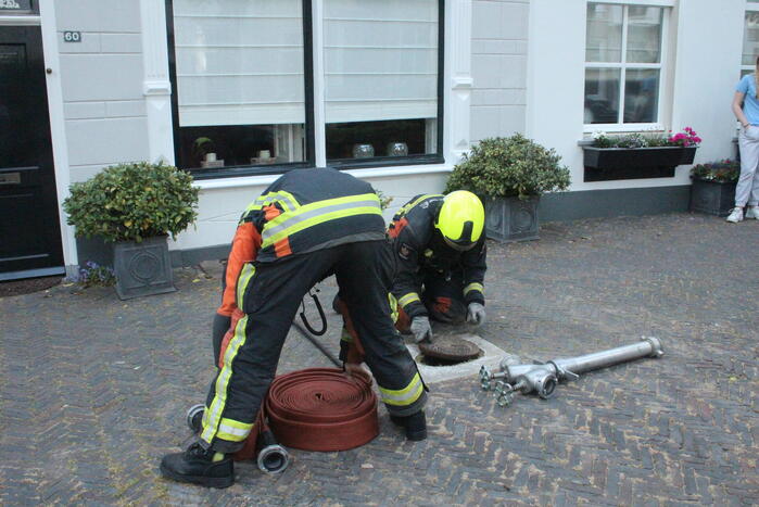 Brand in bedrijfspand van een mondhygiëniste