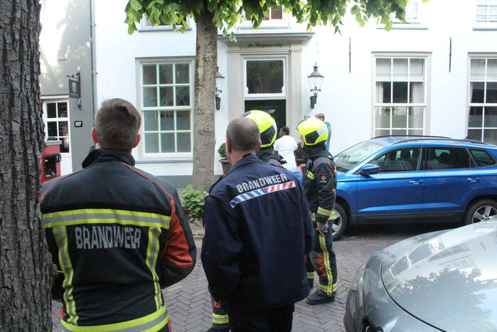 Brand in bedrijfspand van een mondhygiëniste