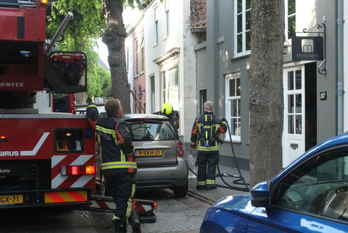 Brand in bedrijfspand van een mondhygiëniste