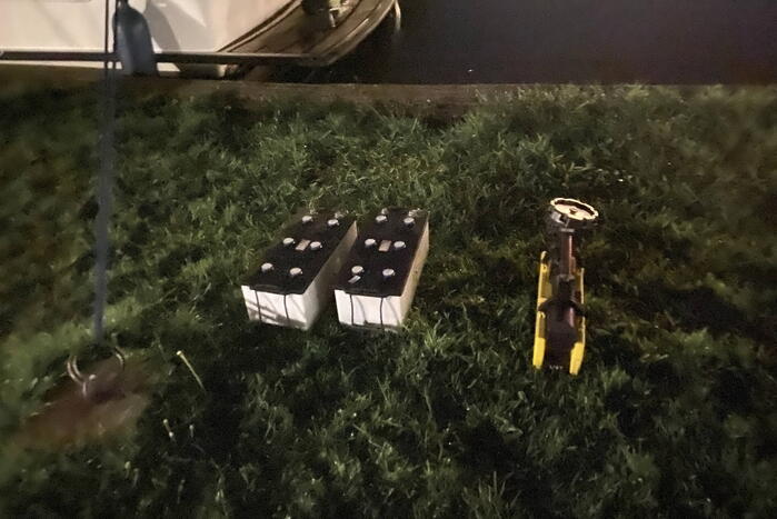 Accu van boot raakt oververhit