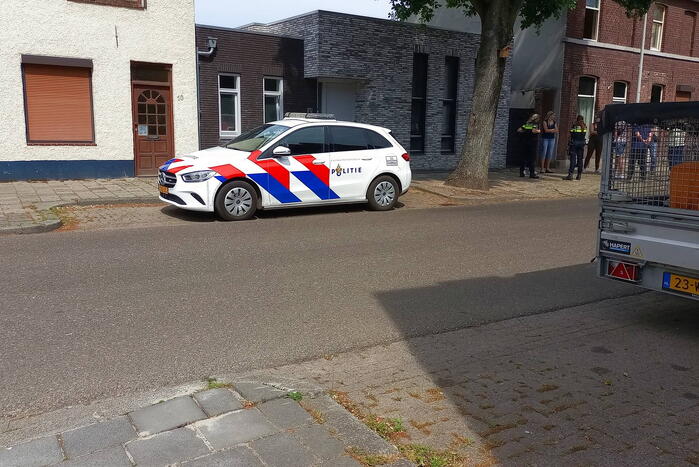 Onderzoek naar vreemde vloeistof in woning