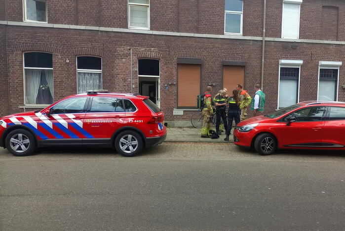 Onderzoek naar vreemde vloeistof in woning