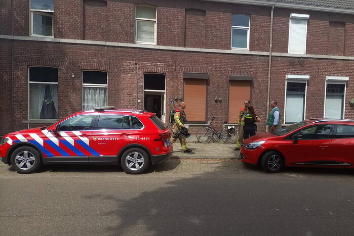 Onderzoek naar vreemde vloeistof in woning