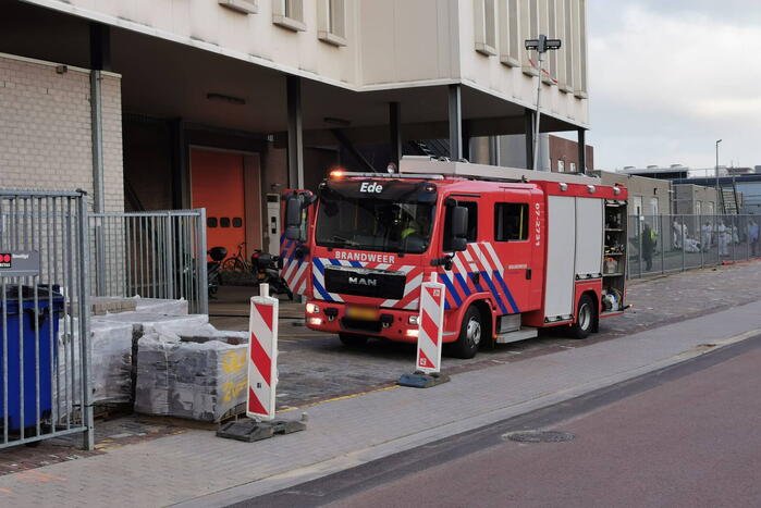 Brandweer inzet door vastgelopen motor in ammoniakruimte