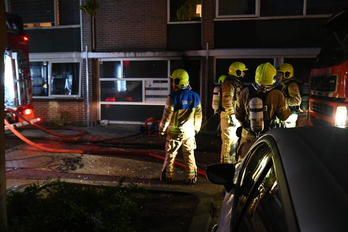 16 apartmenten ontruimd bij brand in kelder