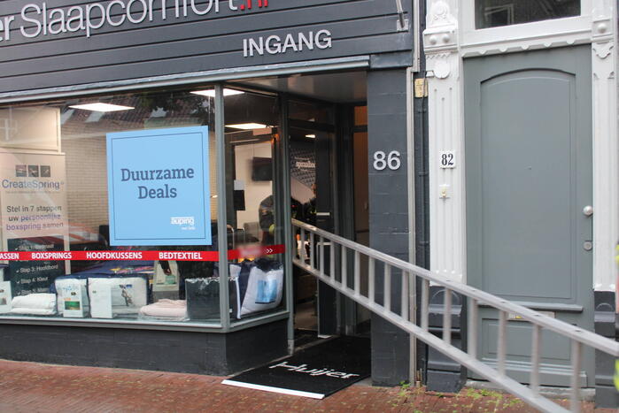 Wateroverlast in beddenzaak