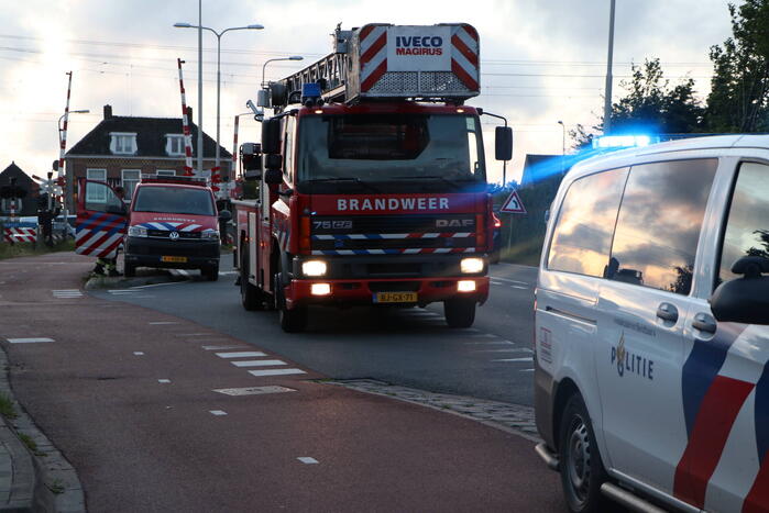 Brand in keuken van woning