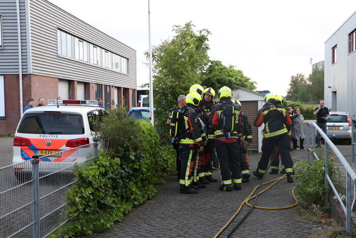 Brand in keuken van woning