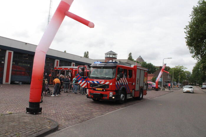 Open dag brandweerkazerne druk bezocht