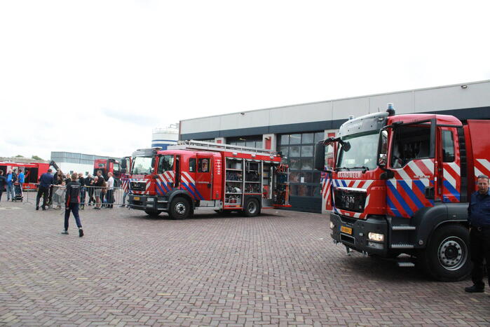 Open dag brandweerkazerne druk bezocht