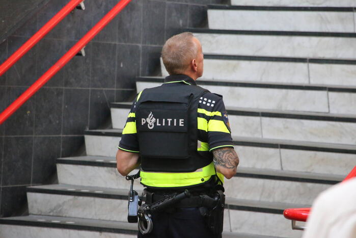 Treinverkeer stilgelegd vanwege politieactie