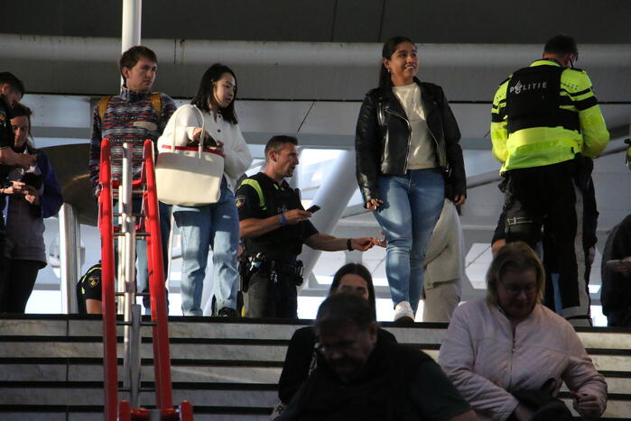 Treinverkeer stilgelegd vanwege politieactie