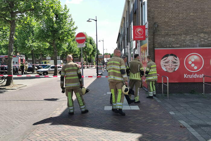 Meerdere woningen ontruimd door instorting