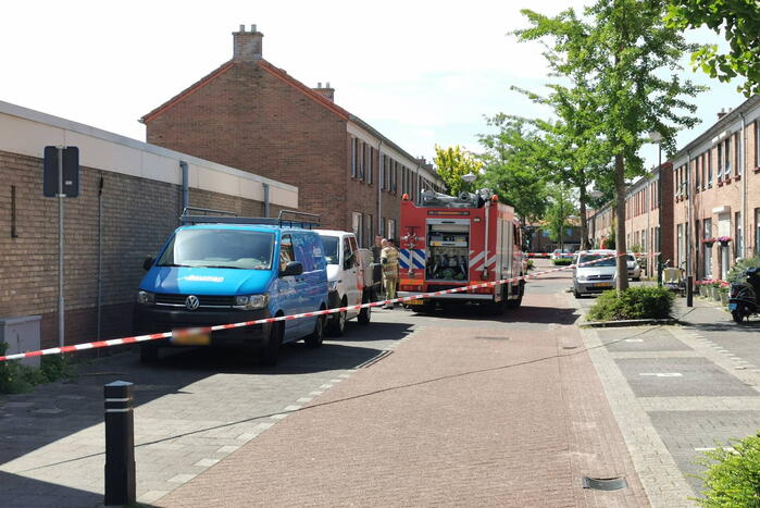 Meerdere woningen ontruimd door instorting