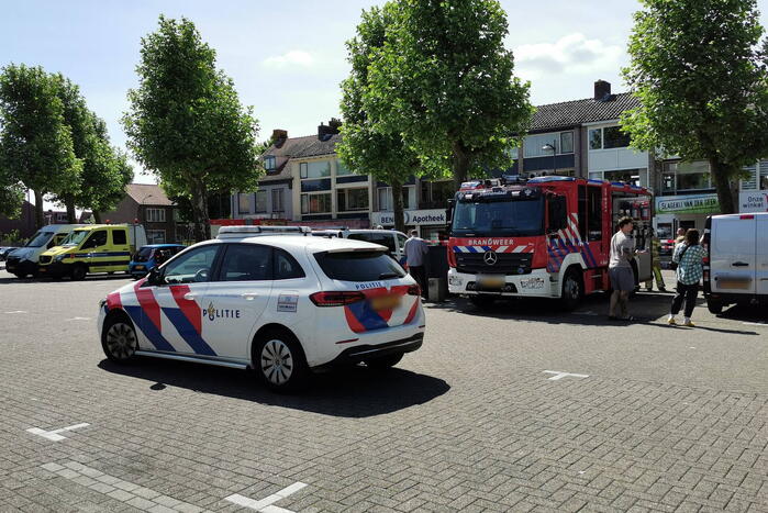 Meerdere woningen ontruimd door instorting