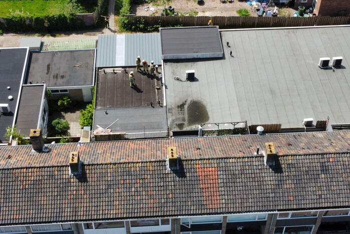 Meerdere woningen ontruimd door instorting