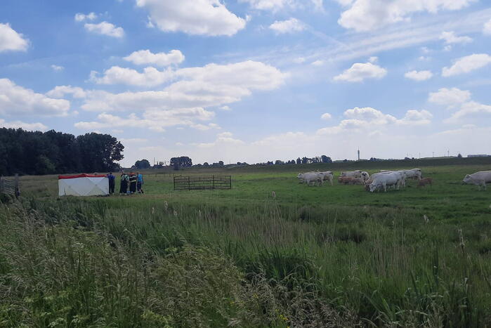 Scootmobiel ter water geraakt