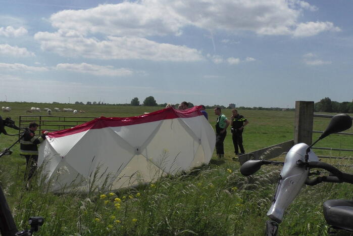 Scootmobiel ter water geraakt