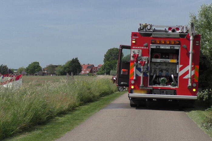 Scootmobiel ter water geraakt