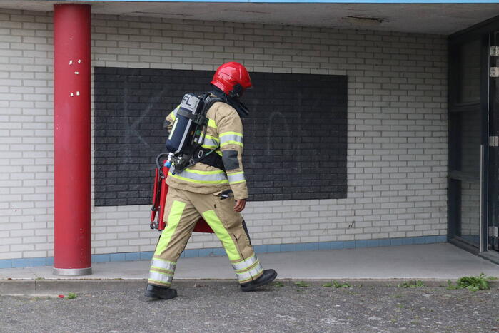Pan op het vuur zorgt voor rookontwikkeling