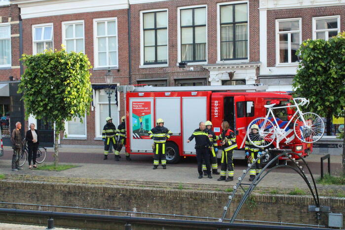 Overleden persoon in stadsgracht aangetroffen