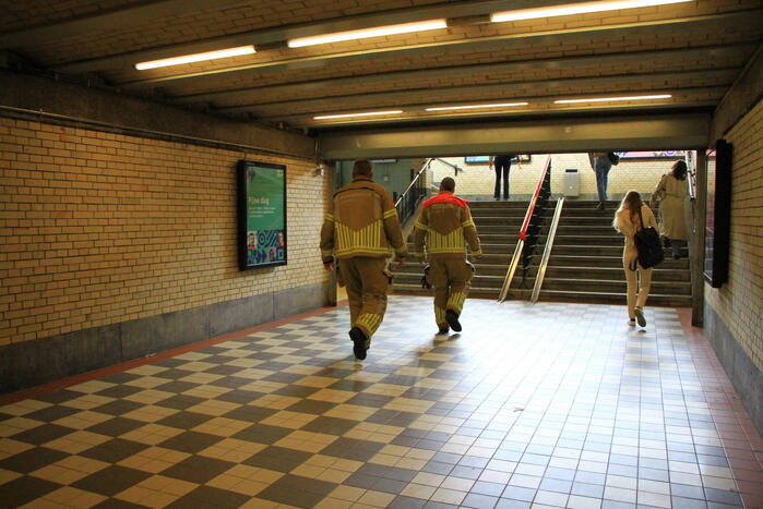 Wederom personen vast in lift NS-station