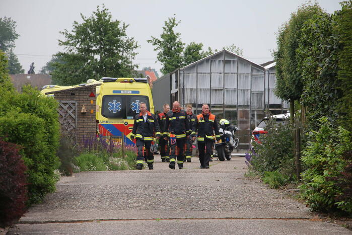 Persoon te water geraakt in Leidsche Trekvaart bij Tuinderij Buitenkans