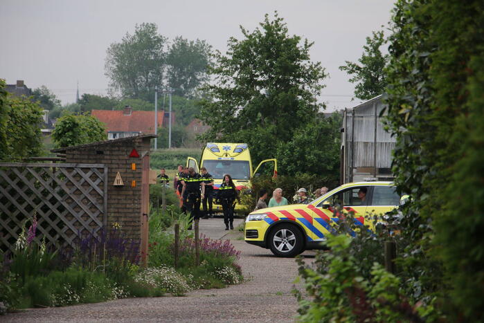 Persoon te water geraakt in Leidsche Trekvaart bij Tuinderij Buitenkans