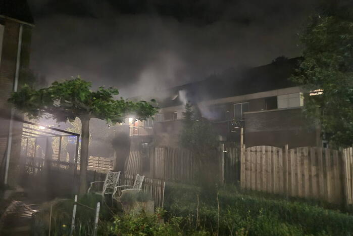 Meerdere woningen ontruimd vanwege brand