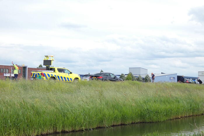 Auto's beschadigd bij kop-staartbotsing