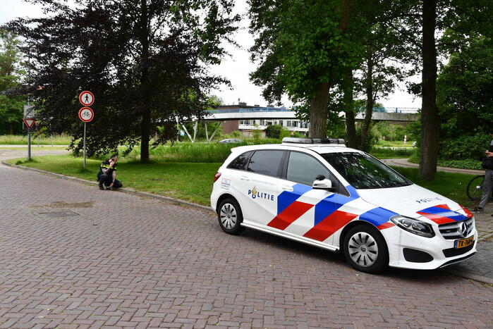 Stadspark afgesloten met afzetlinten na ongeval