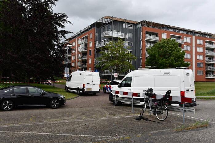 Stadspark afgesloten met afzetlinten na ongeval