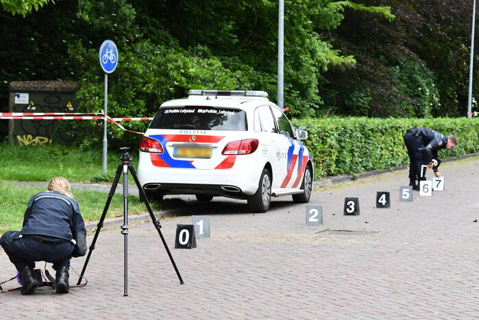 Stadspark afgesloten met afzetlinten na ongeval