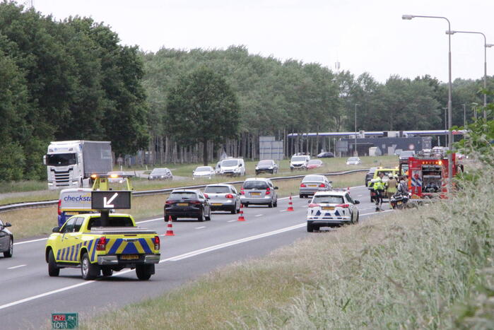 Auto total-loss vanwege brand