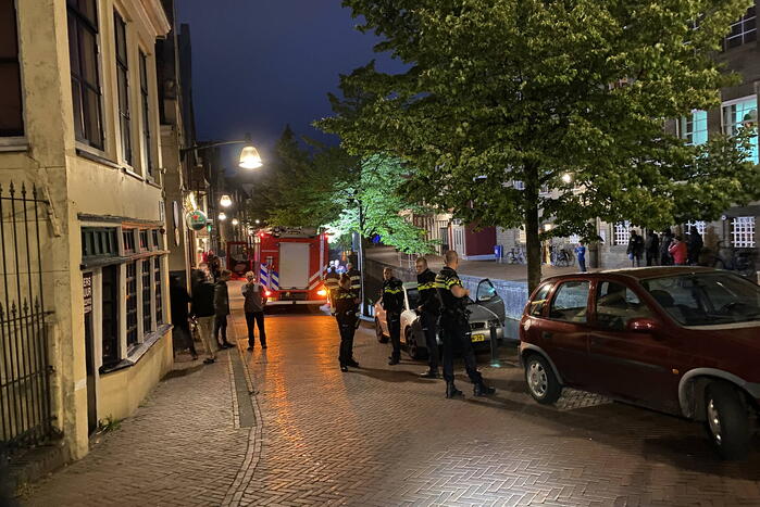 Gebouwbrand blijkt brandlucht na burn-out van auto