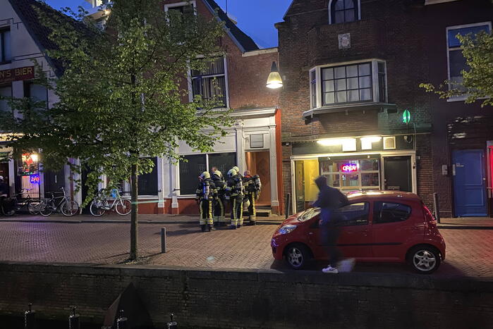 Gebouwbrand blijkt brandlucht na burn-out van auto